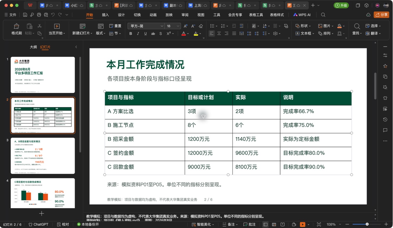 WPS第2页:选中表格,检查单元格
